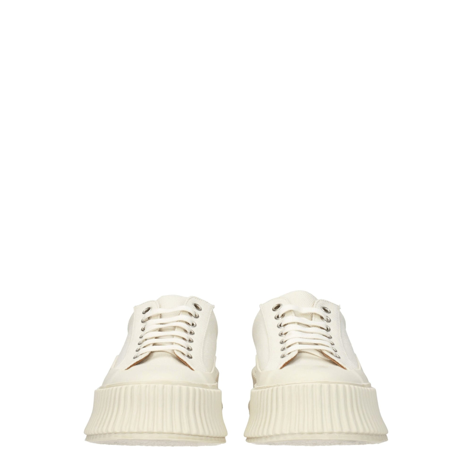 Jil Sander Platform Sneakers - White