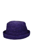 Jacquemus Purple Raffia Hat