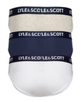 Lyle & Scott Logo Cotton Stretch Classic Brief - 3 Pack