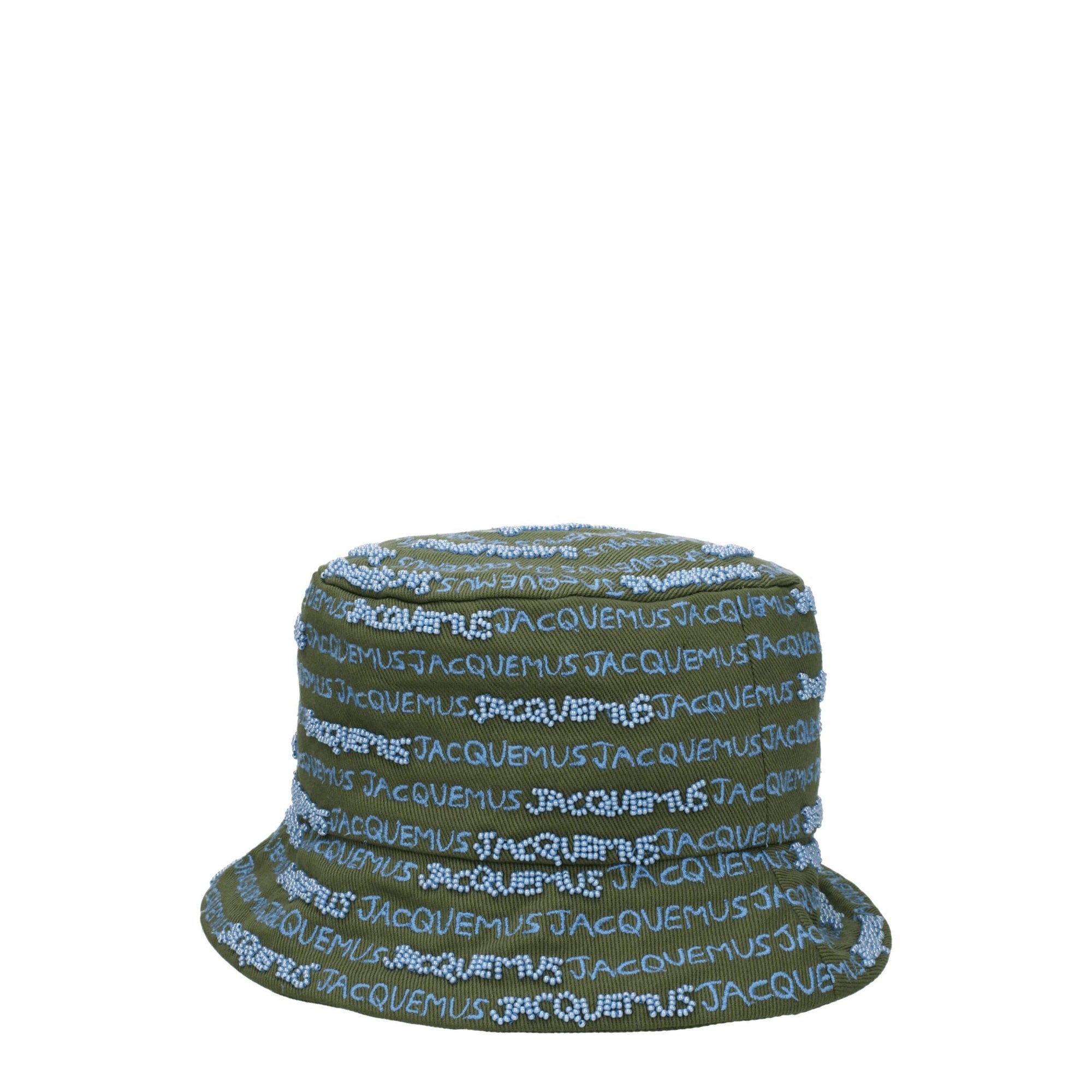 Jacquemus Logo Monogram Cotton Bucket Hat