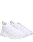 Burberry All White Leather Sneakers
