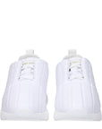 Burberry All White Leather Sneakers