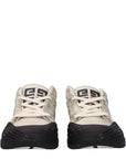 Givenchy Distressed Low Top Lace-Up Sneakers