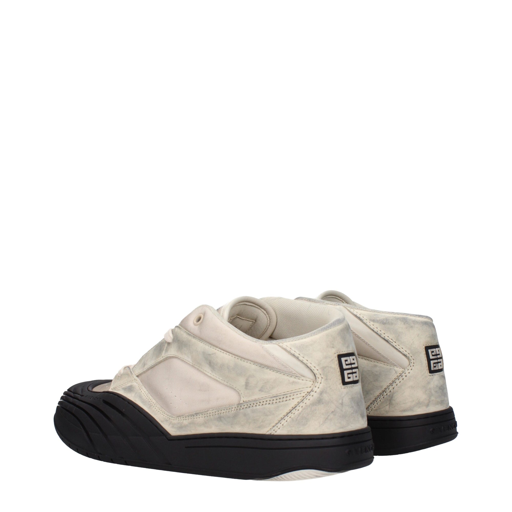 Givenchy Distressed Low Top Lace-Up Sneakers