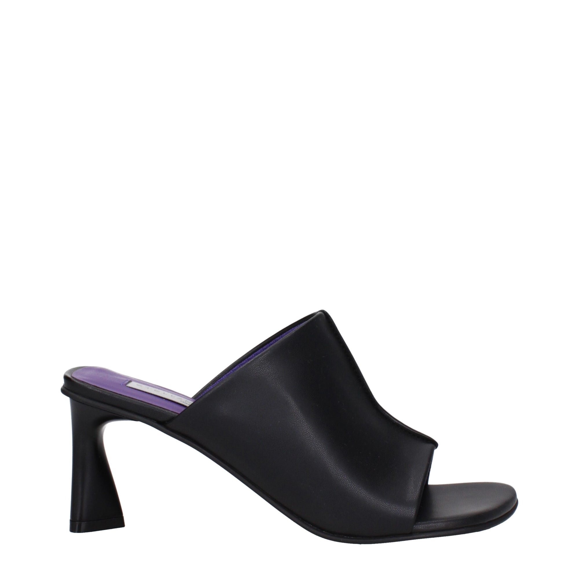 Stella McCartney Elsa Sandals/Mules Alta Mat - Black