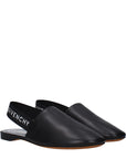 Givenchy Leather Black Slingback Mules