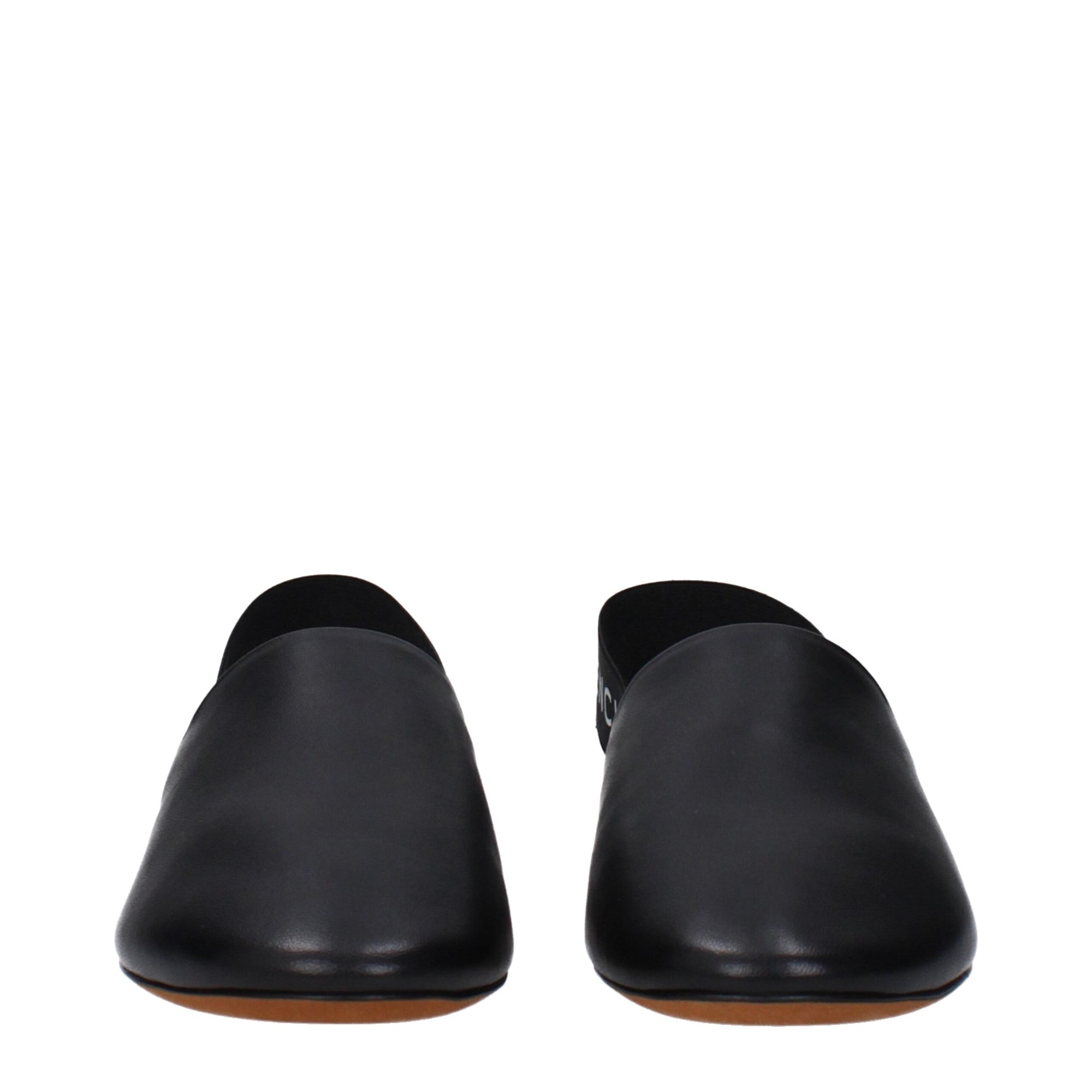 Givenchy Leather Black Slingback Mules