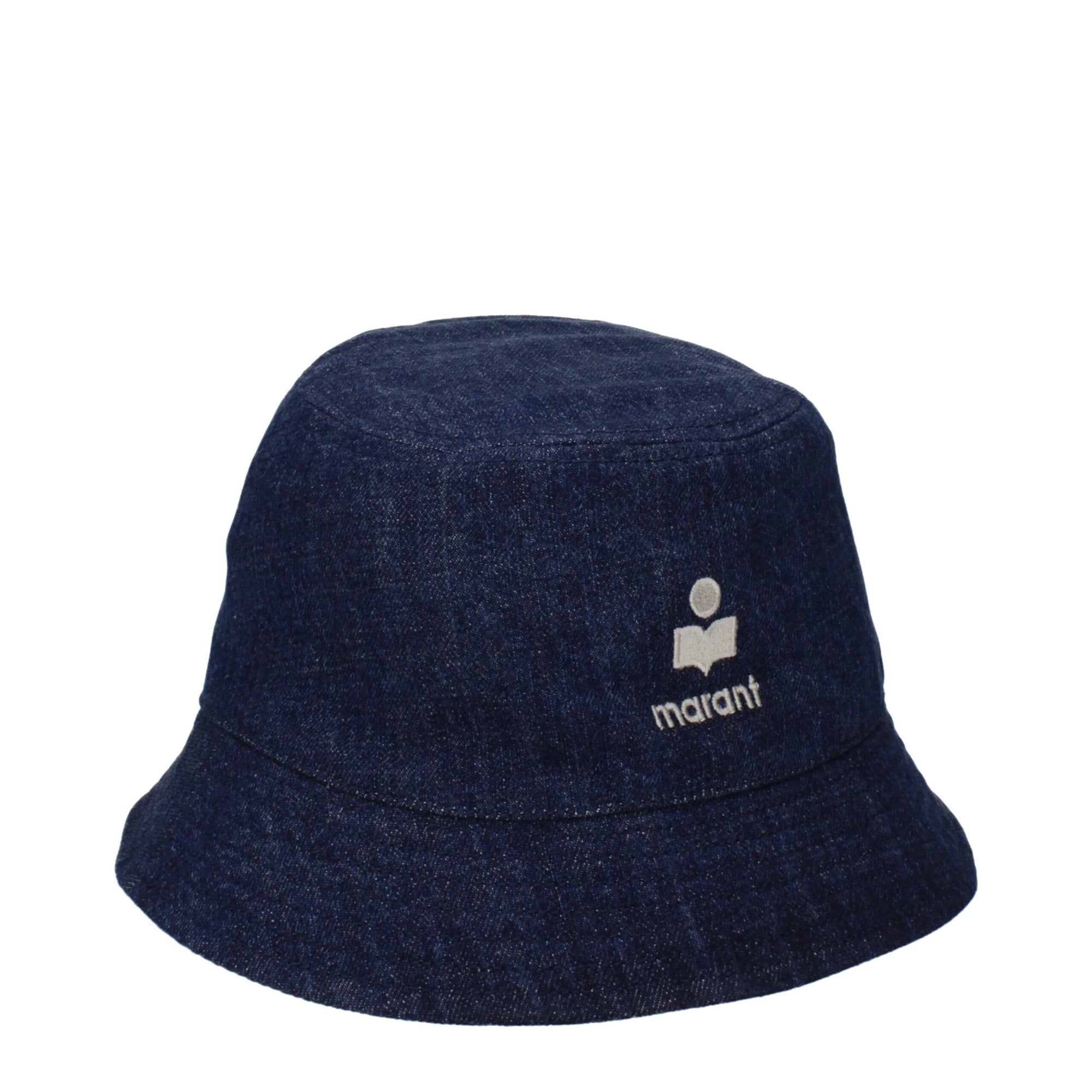 Isabel Marant Blue Denim Bucket Hat