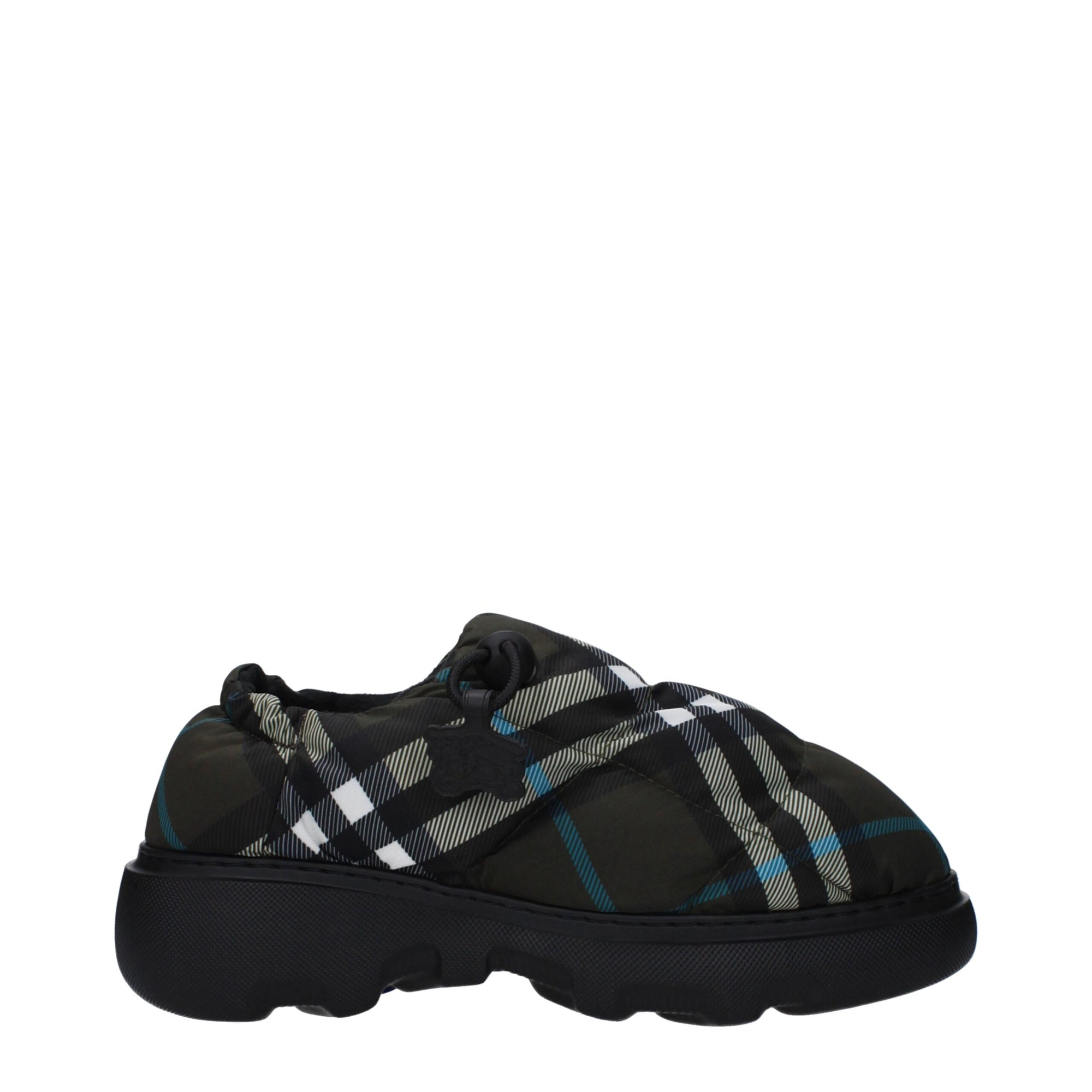 Burberry Checked Fabric Slippers & Shoe