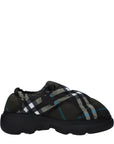 Burberry Checked Fabric Slippers & Shoe