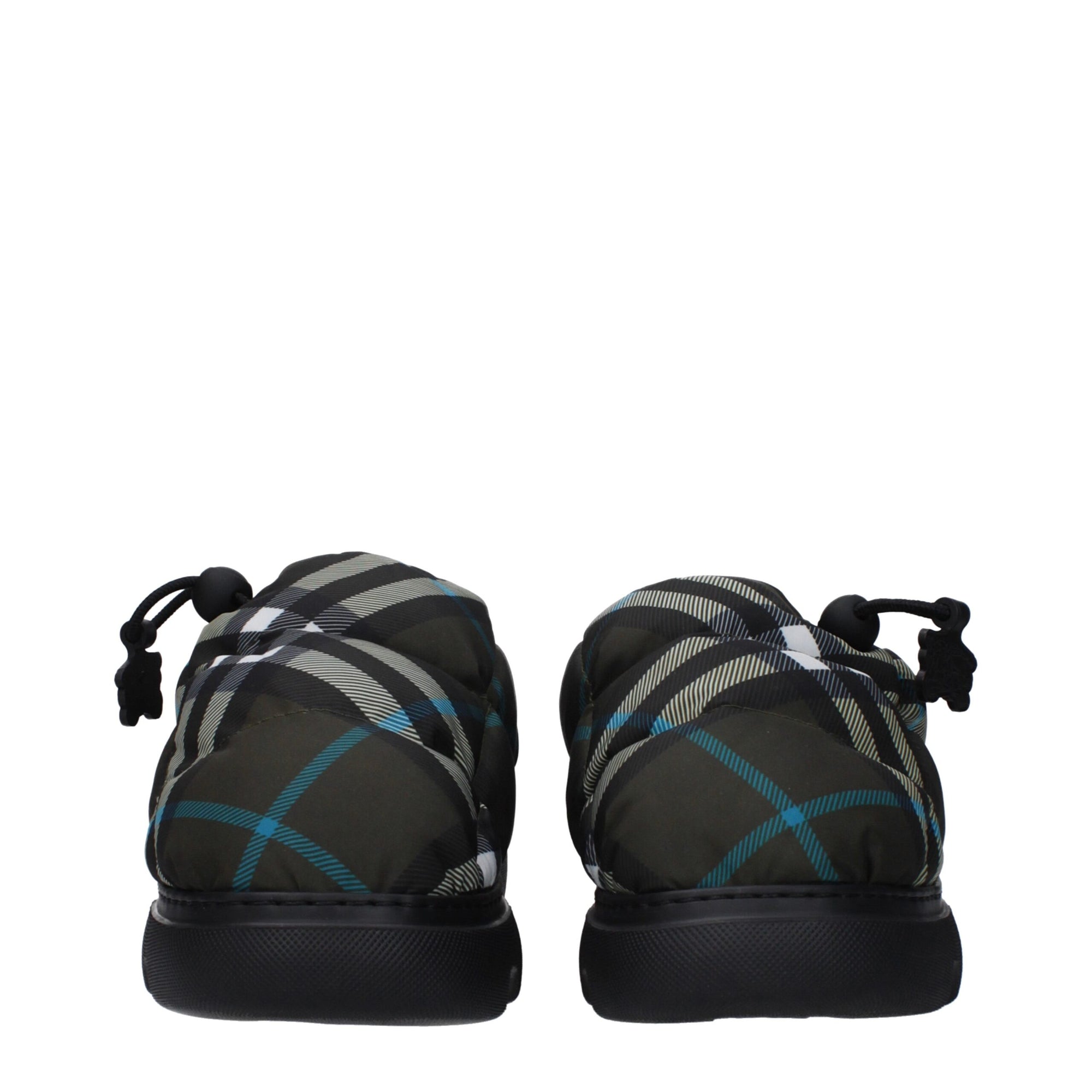 Burberry Checked Fabric Slippers & Shoe