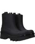 Chloé Midi Ankle Rubber Boots - Black