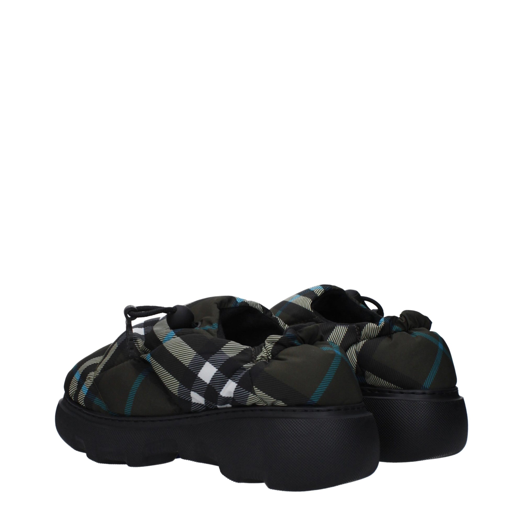 Burberry Checked Fabric Slippers & Shoe