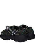 Burberry Checked Fabric Slippers & Shoe