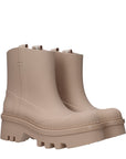 Chloé midi ankle rubber boots - pink