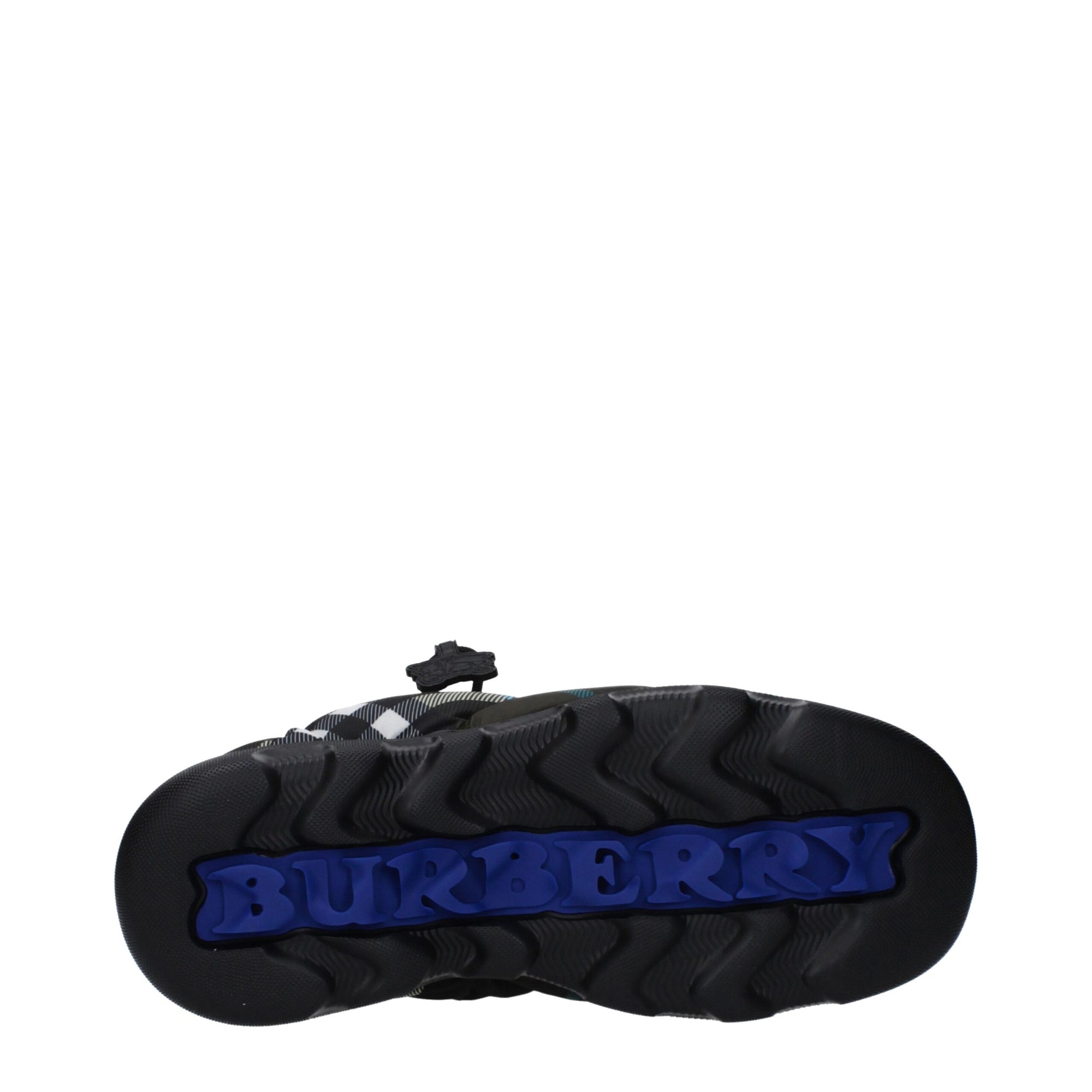 Burberry Checked Fabric Slippers & Shoe