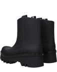 Chloé Midi Ankle Rubber Boots - Black
