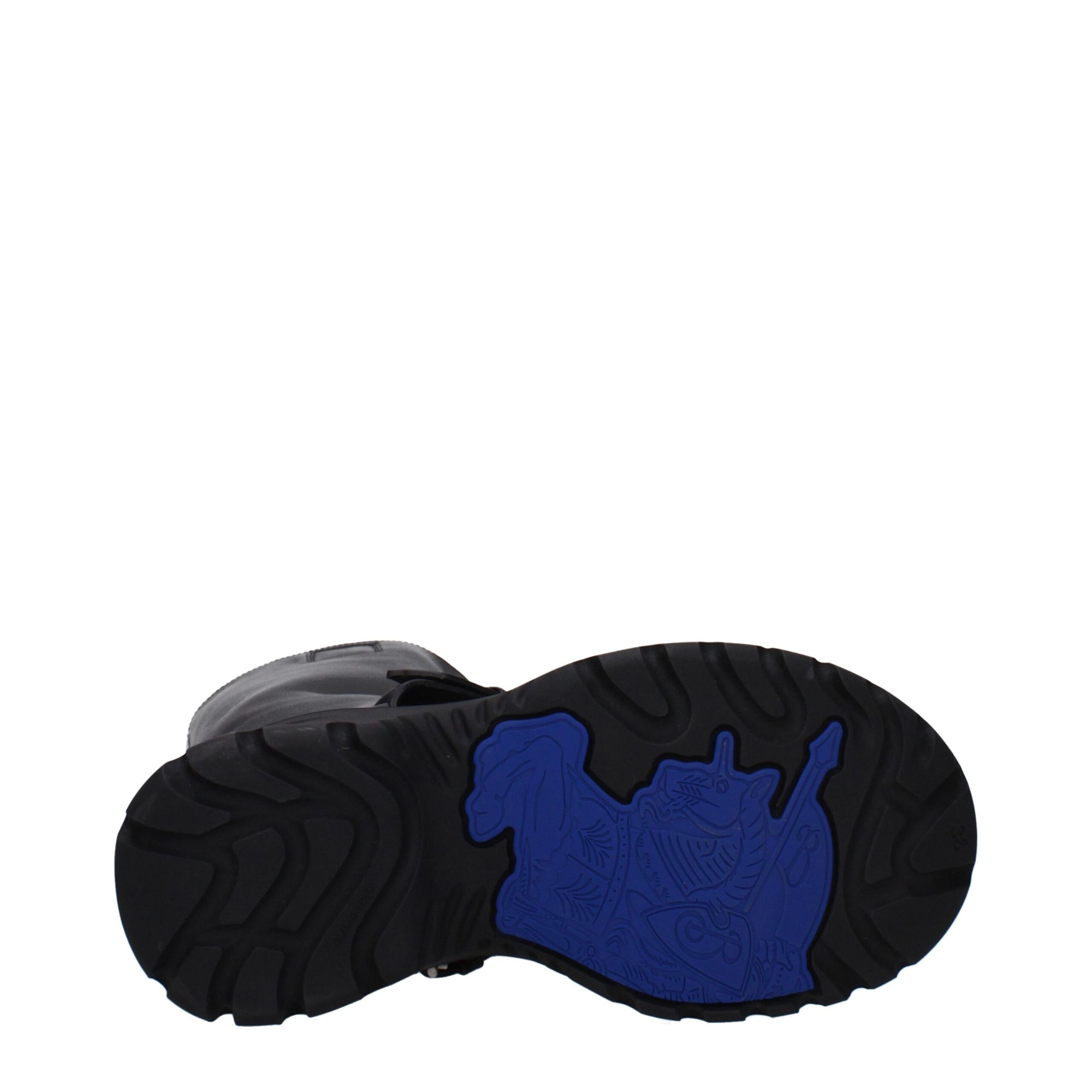 Burberry Black Leather Knee-High Boots