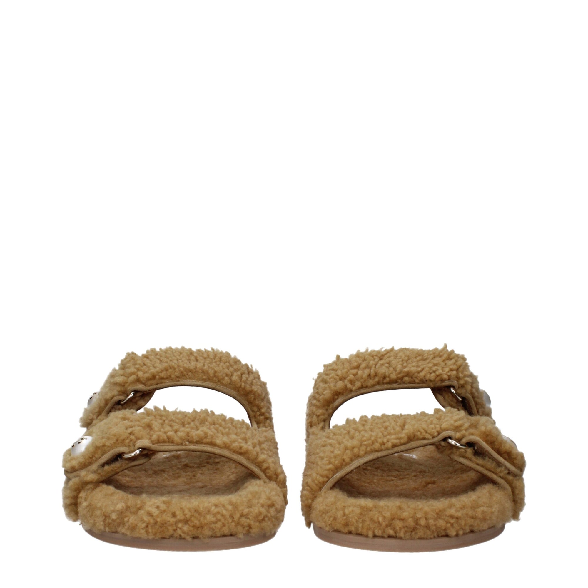 Jimmy Choo Fluffy Fleece Slippers