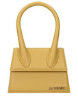 Jacquemus Yellow Le Chiquito Leather Handbag