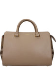 Burberry Small Leather Weekender Top Handle Shoulder Bag