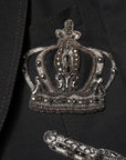 Dolce & Gabbana Embellished Suit Blazer - Black