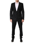 Dolce & Gabbana Jacquard 2-Piece Suit - Black