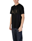 Armani Exchange Logo 100% Cotton Crewneck T-Shirt