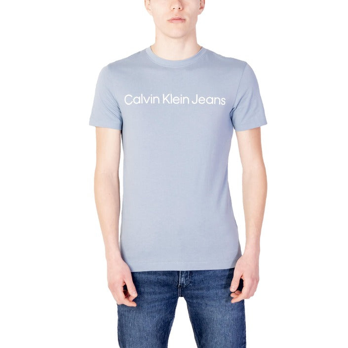 Calvin Klein Jeans Logo Organic Cotton-Blend T-Shirt