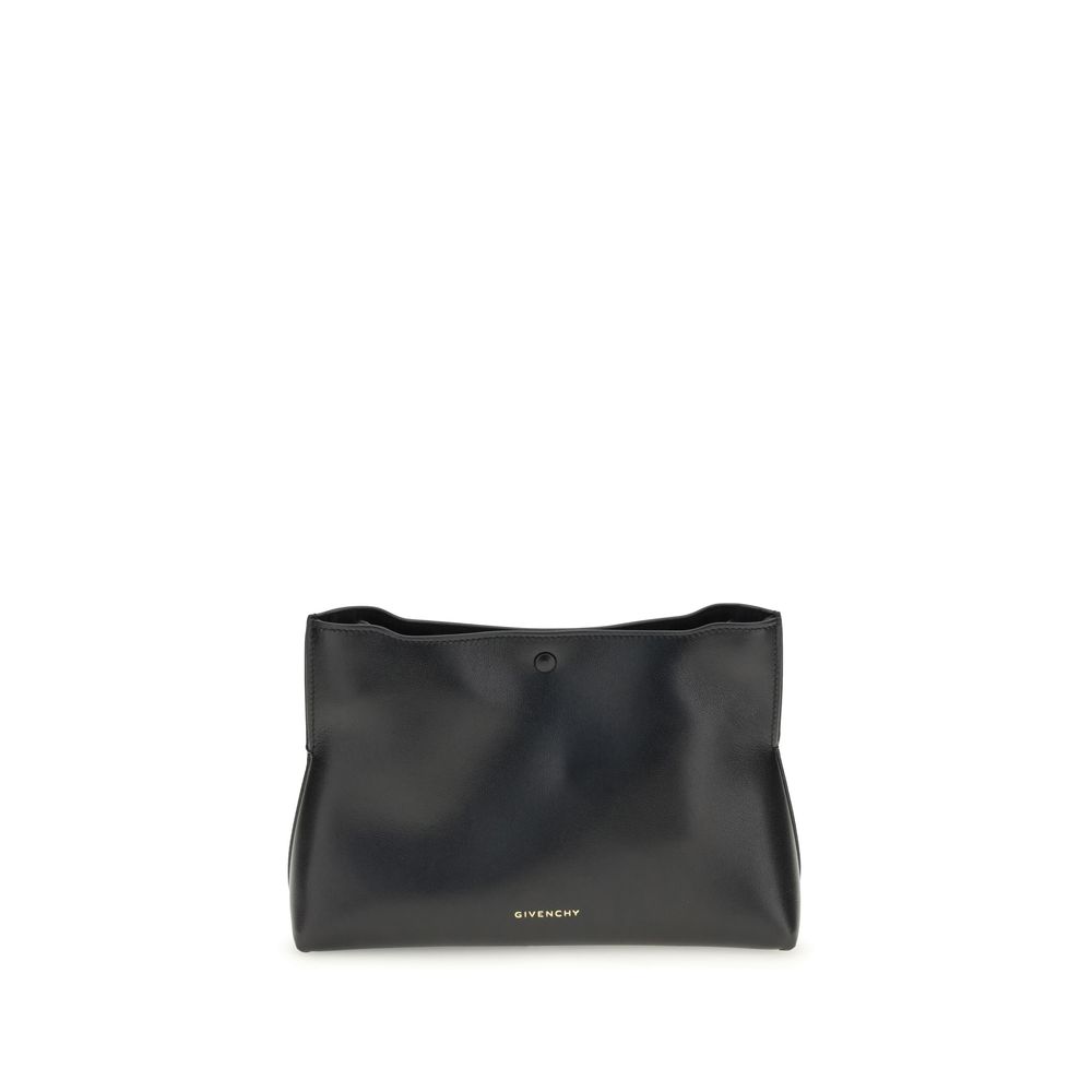 Givenchy Black Leather Day Clutch Bag