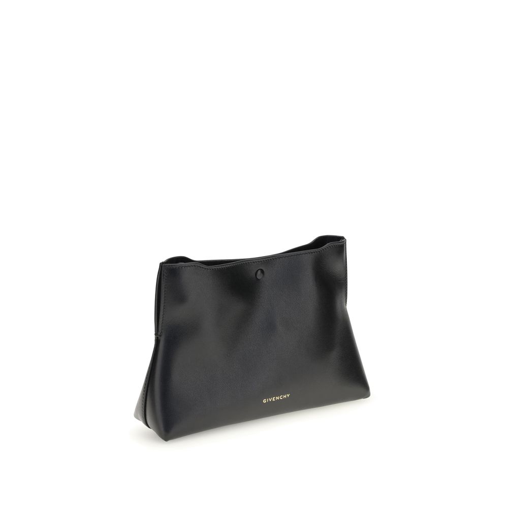 Givenchy Black Leather Day Clutch Bag
