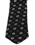 Dolce & Gabbana Floral Silk Slim Suit Tie