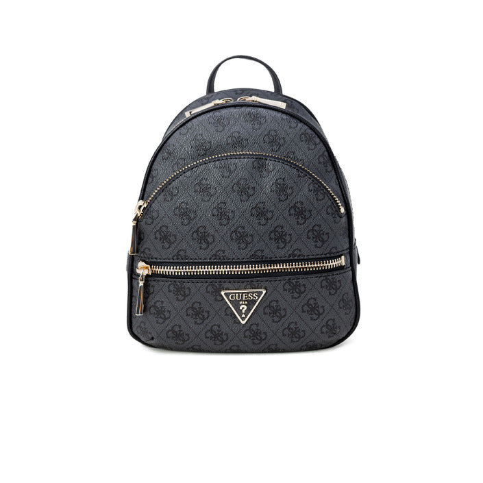 Guess Logo Monogram Vegan Leather Backpack