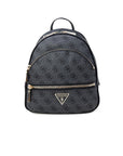 Guess Logo Monogram Vegan Leather Backpack