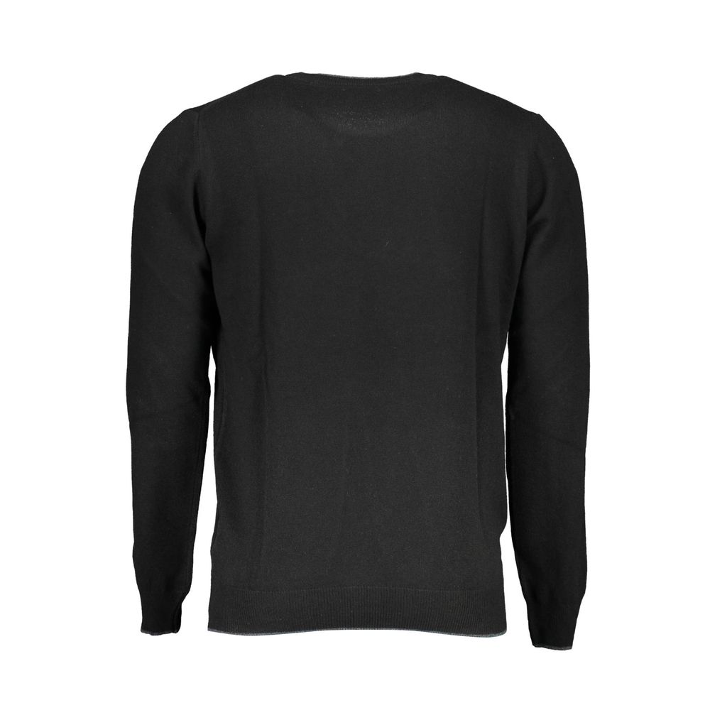 North Sails Wool-Cashmere Crewneck Sweater - Black