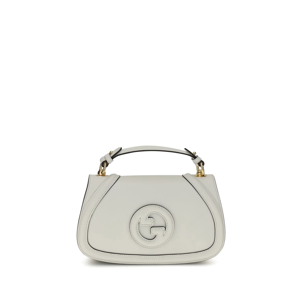 Gucci Blondie Structured Leather Satchel Handbag