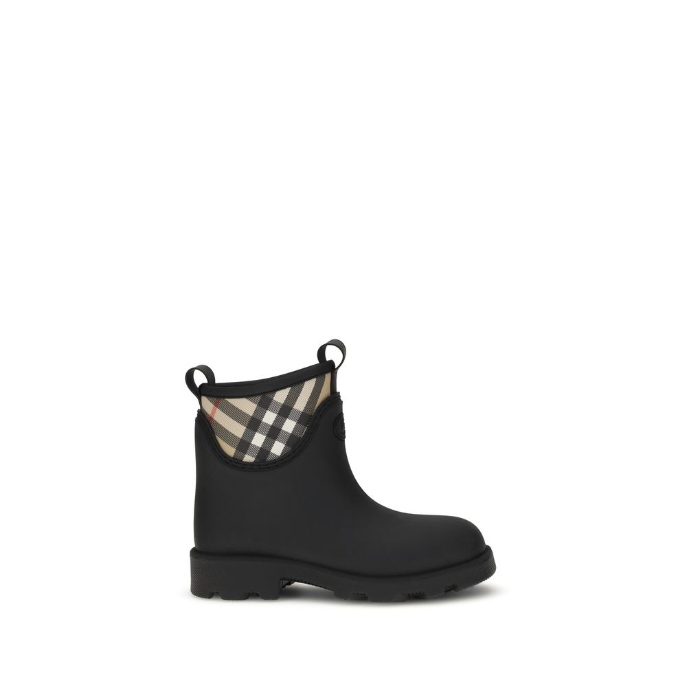 Burberry Rubber Combat & Terrain Ankle Boots