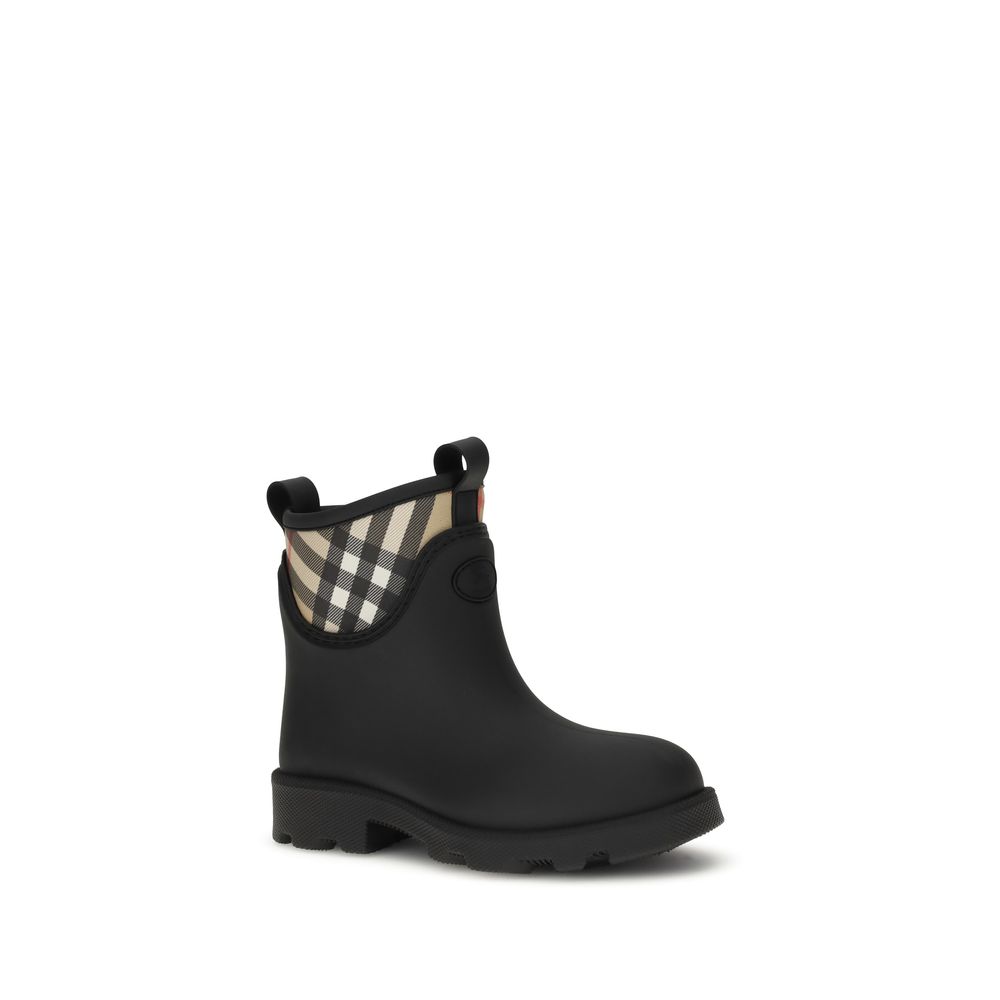 Burberry Rubber Combat & Terrain Ankle Boots