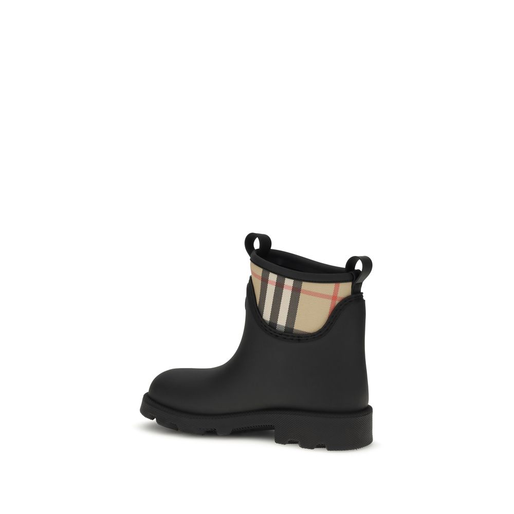 Burberry Rubber Combat & Terrain Ankle Boots