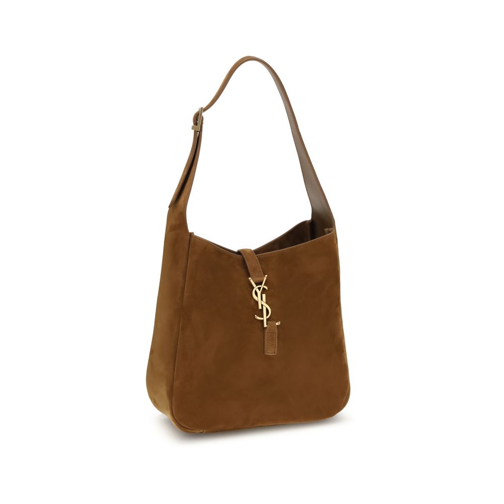 YSL Le 5 à 7 suede leather hobo shoulder bag