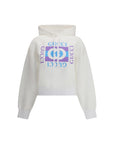 Gucci logo graphic cotton Hoodie