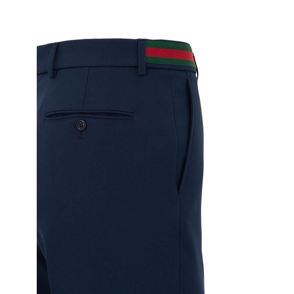 Gucci Deep Blue Suit Pants