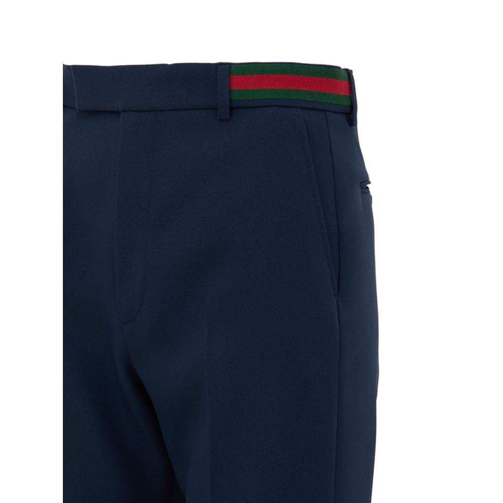 Gucci Deep Blue Suit Pants