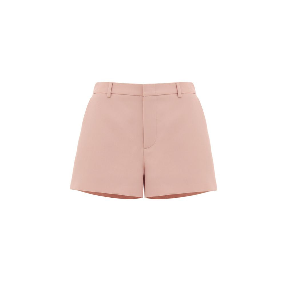 Gucci Pink Wool-Mohair Mini Shorts