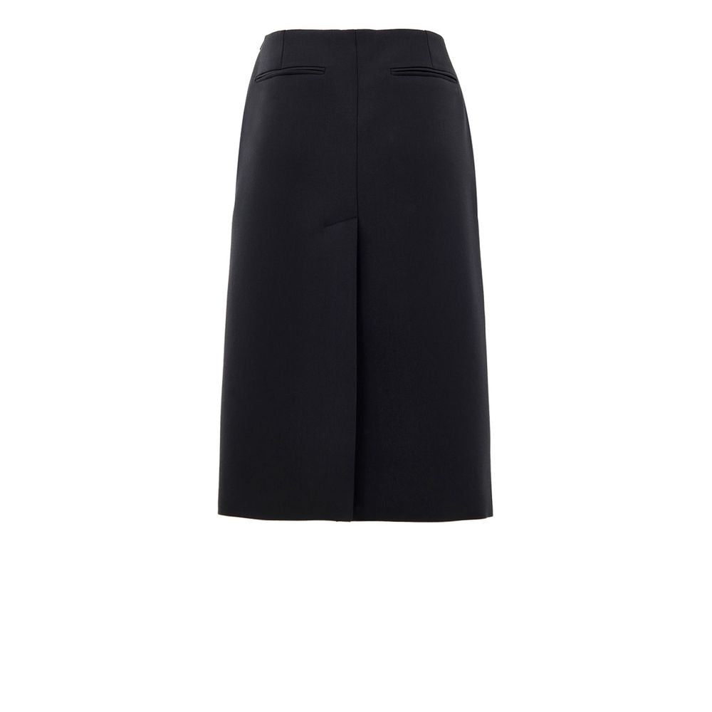 Gucci Black Wool Skirt
