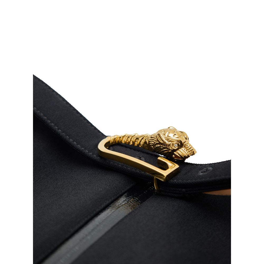 Gucci Black Wool Skirt With Belt