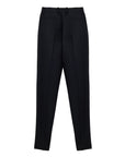 Gucci Mohair-Wool Black Slim Fit Pants