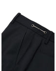 Gucci Mohair-Wool Black Slim Fit Pants
