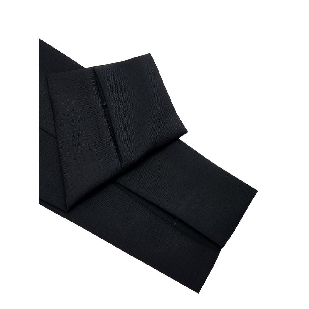 Gucci Mohair-Wool Black Slim Fit Pants