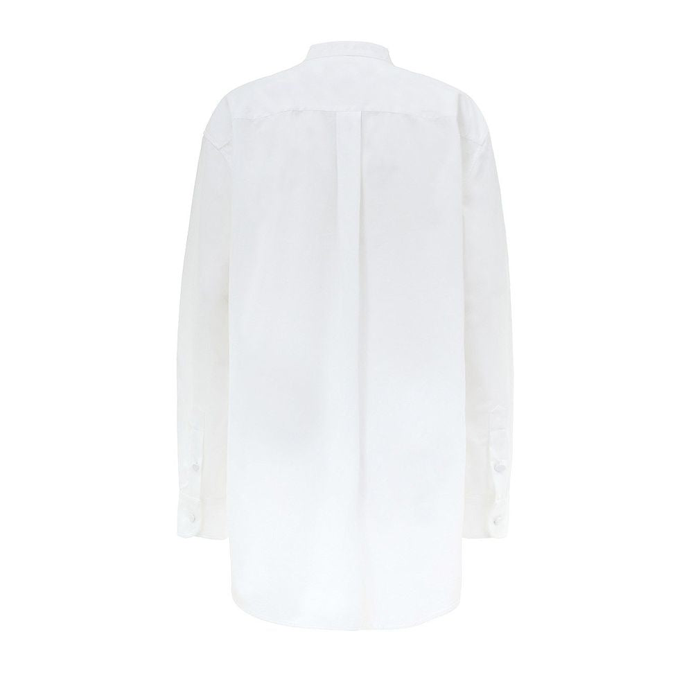 Gucci Embellished White Cotton Shirt